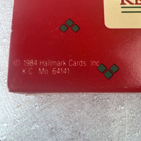 1984 Nostalgic Sled Hallmark Ornament‎ - Picture 7 of 8